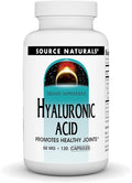 Source Naturals Hyaluronic Acid, Promotes Healthy Joints* 50 mg -120 Capsules