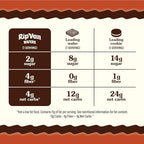 Rip Van Chocolate Hazelnut Wafer Cookies, Keto, Non-GMO, Healthy Snacks, Low Carb & Low Sugar (2g), Low Calorie, Vegan, 16 Count