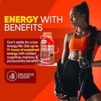 Vitamin Energy Focus+ Extra Strength Energy Shot Fruit Punch 48 Pack, 260mg Natural Caffeine, B-Vitamins, CoQ10, Amino Acids, Focus, Productivity & Clarity, Zero Sugar, Gluten-Free, 1.93 fl oz