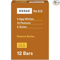 RXBAR Protein Bars, 12g Protein, Gluten Free Snacks, Snack Bars, Peanut Butter, 22oz Box (12 Count)