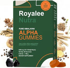 10-in-1 Alpha Gummies for Men – 4000 mg Himalayan Shilajit with Tongkat Ali & Maca – 75% Fulvic Acid, Sugar-Free Vegan Energy and Vitality Support, 85+ Trace Minerals, 60 Count