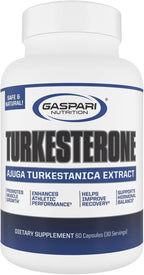Gaspari Nutrition Turkesterone, Natural Strength Supplement, Enhanced Absorption, Lean Muscle, Recovery & Performance (30 Servings)