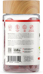 Snap Supplements Heart Health Gummies, Blood Circulation Supplements, CoQ10 Heart Health Supplements, Blood Flow Supplement, Sugar Free, 60 Gummies (Pack of 2)