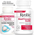 Kyolic Aged Garlic Extract Formula 109 - Blood Pressure Health Support - Cardiovascular Formula - Odorless Herbal Supplement - 80 Capsules (40 Servings)