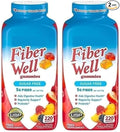Vita Fiber Well Gummies, Sugar Free, Peach, Raspberry & BlackBerry Flavors, 220 Count (2 Pack)