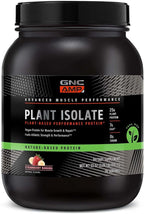 GNC AMP Plant Isolate Protein - Strawberry Banana (28 Servings)