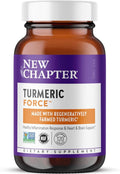 New Chapter Turmeric Supplement, One Daily, Heart, Brain & Healthy Inflammation Support, Supercritical Turmeric Curcumin Means No Black Pepper Needed, Non-GMO, Gluten Free – 120 Count (4 Month Supply)