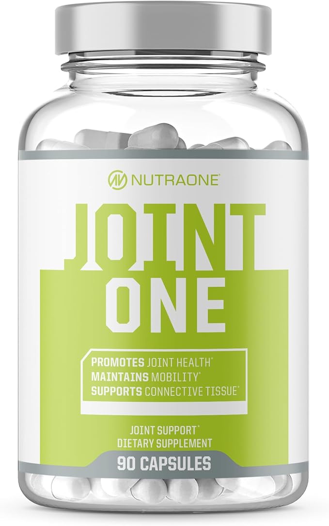 JointOne Joint Support by NutraOne - Joint Supplement for Women and Men to Help Maintain Joint Health with Collagen, Glucosamine, and Turmeric* (90 Capsules)