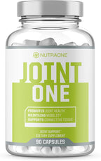 JointOne Joint Support by NutraOne - Joint Supplement for Women and Men to Help Maintain Joint Health with Collagen, Glucosamine, and Turmeric* (90 Capsules)