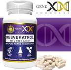 Genex Formulas Trans Resveratrol 1000mg Serving 99% Pure Micronized Pharmaceutical Grade Trans-Resveratrol + Bioperine Extract mad in a GMP & NSF Certified Facility (4X 250mg Cpasules 120ct)