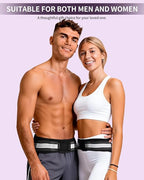 Si Belt – Lower Back & Pelvic Support for Men & Women – Relieves Sciatica & Lumbar Hip Pain – Widened Hip Belt for Better Fit (Large)