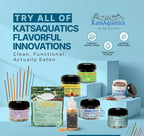 Unlimited Edition Calcium - 3 Flavors in 1 Jar, for Strong Shells, Healthy Molts, 100% Natural, Does Not Dissolve in Water, Fast Sinking for Shrimp, Snails & More! Biologist Made in USA