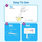4 Pack UTI Test Strips, Urinary Tract Infection Test Kit for Women Men, Accurate Result in 2 Minutes, Monitor Bladder Health at Home, Clinically Tested, Easy to Grip, Individually Wrapped