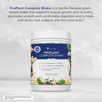 Gundry MD® Pro Plant Complete Shake™ High-Fiber Plant Protein Blend, 20 Servings (Vanilla)