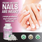 Bronson Ultra Biotin 10,000 Mcg Hair Skin and Nails Supplement, Non-GMO, 360 Vegetarian Capsule