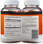 Amazon Basics Vitamin C 250 mg Gummies, Orange, 300 Count (2 Packs of 150), 2 per Serving (Previously Solimo)