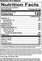 REDCON1 MRE LITE Whole Food Protein Powder, Banana Nut Bread - Lactose Free & Sugar Free Meal Replacement with Animal Protein Blends - Easy to Digest Formula - Only 1g Carb per Serving (30 Servings)