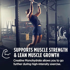 Vega Creatine Monohydrate Capsules, 5g Micronized Creatine Powder per Serving, for Lean Muscle, Support Cognitive Function, Pure, Unflavored, Sugar Free, 180 Pills (30 Servings)