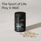 Sports Research® DHA Omega-3 Fish Oil 700 mg – Single Source Wild-Caught Fish – Supports Brain Health* – Burpless, Non-GMO, Gluten-Free, Sustainably Sourced – 90 Softgels
