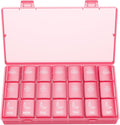 BUG HULL Weekly Pill Organizer 3X a Day, Daily 7 Day Medicine Pill Organizer 3 Times a Day, Travel Pill Case Container for Vitamins, Supplements