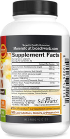Turmeric Quercetin with Bromelain Supplement - Natural Extra Strength Immune and Joint Support with BioPerine Black Pepper for Max Absorption - Organic Tumeric Bromelain Supplement Vegan Safe, Non-GMO