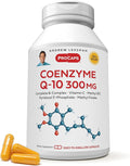 ANDREW LESSMAN Coenzyme Q-10 300 mg 60 Capsules - Essential for Energy Production and Optimum Key Organ Function, Anti-Oxidant Support, Depleted by Aging, Plus B-Complex. Easy to Swallow Capsules
