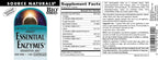 Source Naturals Essential Enzymes 500mg Bio-Aligned Multiple Enzyme Supplement Herbal Defense for Digestion, Gas, Constipation & Bloating Relief - Supports Immune System* - 120 Vegetarian Capsules