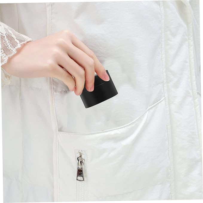 Portable Small Vitamin Organizer Case Aluminum Alloy Capsule Holder with Tight Seal Travel Medicine Container for Storage