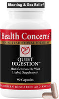 Health Concerns Quiet Digestion – Digestive Support for Upset Stomach, Gas, & Bloating – Herbal Chinese Formula with Bao He Wan – Supplement with Poria, Barley, & Mangolia Bark - 90 Capsules