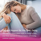LEAFROOT Natural PCOS Tea for Women to Get Pregnant Fast, Herbal Spearmint Nettle leaf for Hormone Balance Bliss & Ovulation Fertility Tea, Overall Wellness to Regulate Menstrual Cycle and Womb Detox