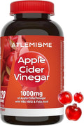 Apple Cider Vinegar Gummies, 120 Count (2 Months), Max Strength 1000mg with B Vitamins & Antioxidants Supports Digestion, Metabolism & Immune Health Vitamin B12, B6, Vegan, Non-GMO