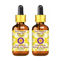 dève herbes Pure Papaya Seed Oil (Carica Papaya) with Glass Dropper Cold Pressed (Pack of Two) 100ml X 2 (6.76 oz)