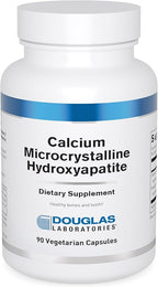 Douglas Laboratories Calcium Microcrystalline Hydroxyapatite - Teeth & Bone Health Support* - with Calcium & Phosphorus Micronutrients - Dietary Supplements - 90 Vegetarian Capsules