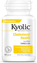 Kyolic Aged Garlic Extract Formula 104, Cholesterol Health*, 100 Capsules