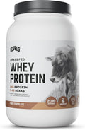 Levels Grass Fed Whey Protein Powder, No Artificials, 24G of Protein, Pure Chocolate, 2LB