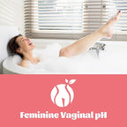 Vaginal pH Test Strips with Sterile Swabs, Feminine Health Vaginal pH Test Strips Kits, Vaginal PH Balance and Yeast Infection Test, Individually Packed BV Test Strips for Women, 10 Bags