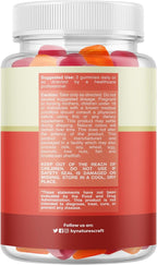 Natures Craft Vitamin D3 Gummies for Daily Wellness - Delicious Vitamin D Gummies for Adults with D3 2000IU per Serving Bone Muscle & Immune Support - Non-GMO Gelatin & Gluten Free - 120 Count