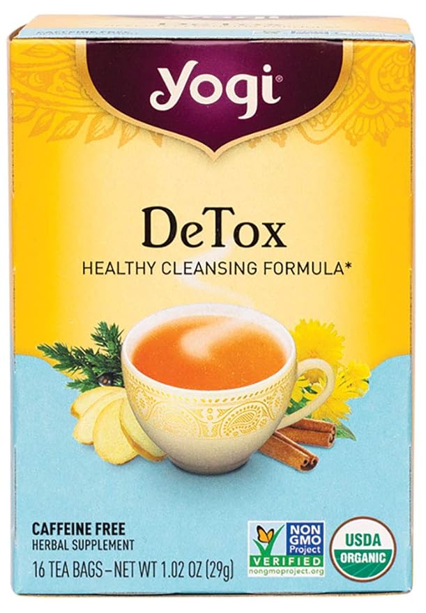 Yogi Organic Detox Tea, 16 ct