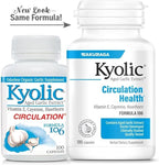 Kyolic Aged Garlic Extract Formula 106 - Circulation Health Support - Cardiovascular & Circulation Supplement - 100 Capsules (50 Servings)