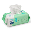 Extra Large Body Wipes No-Rinse Bathing, 9"x12" Shower Wipes, Moisture and Hypoallergenic, Home Essentials for Adults and Elderly Care, 50 Count