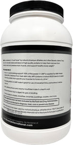 Beverly International UMP Protein Powder, Strawberry. Unique Whey-Casein Ratio Builds Lean Muscle. Easy to Digest. No Bloat. (32.8 oz) 2lb .8 oz