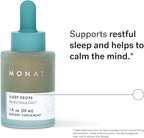MONAT Sleep Drops Sleep Improvement Product – Herbal Support – Calming Bedtime Drops for Restorative – Relaxation for Stress & Frenetic Life – Natural Support Solution