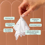 The Honey Pot Company - Prebiotic Feminine Wipes - Daily PH Balancing, Fragrance & Sulfate Free Wipes for Intimate Parts, Body, or Face - Hygiene Products - 30 ct.