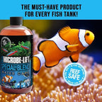 MICROBE-LIFT Special Blend Aquarium Treatment, Fish Tank Water Conditioner for Freshwater and Saltwater Tanks, Helps with Aquarium Algae Control and Odor, 16 Ounces (SBH16)
