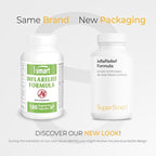 Supersmart - InflaRelief Formula (Perluxan) - Powerful Blend Curcumin C3, 5 Loxin, Bioperine - Enhanced Formulation | Non-GMO & Gluten Free - 180 Vegetarian Capsules