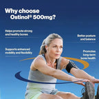 ZYCAL Ostinol Maximum Strength 500 mg (New and Improved Ostinol 450 mg) - Bone & Joint Supplement for Intense Bone Loss and Joint Dysfunction - 60 Capsules