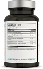 LES Labs Cortisol Health – Stress Relief, Balanced Cortisol Response, Relaxation & Deep Sleep – Phosphatidylserine, Magnesium, Magnolia Bark, Rhodiola Rosea & Ashwagandha – Non-GMO – 60 Capsules