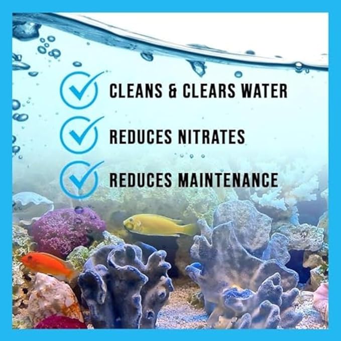 MICROBE-LIFT Special Blend Aquarium Treatment, Fish Tank Water Conditioner for Freshwater and Saltwater Tanks, Helps with Aquarium Algae Control and Odor, 1 Gallon (SBHG1)