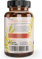 Adrenal Support & Cortisol Manager – Extra Strength Adrenal Fatigue Supplements for Energy, Brain Fog with Ashwagandha, Rhodiola Rosea, L Thyrosine, Holy Basil – 60 Non GMO Pills