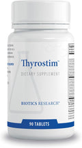 BIOTICS RESEARCH Thyrostim™ –Endocrine Support, Balance Thyroid Hormones, T3, T4, Aid Thyroid Gland, Boost Metabolism, Aid in Digestion, Support Nervous System 90 Tablets